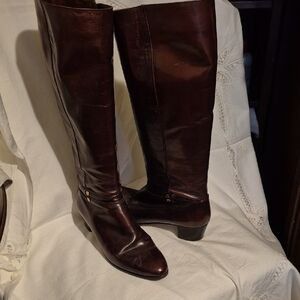 Ferragamo Knee High Riding Boots